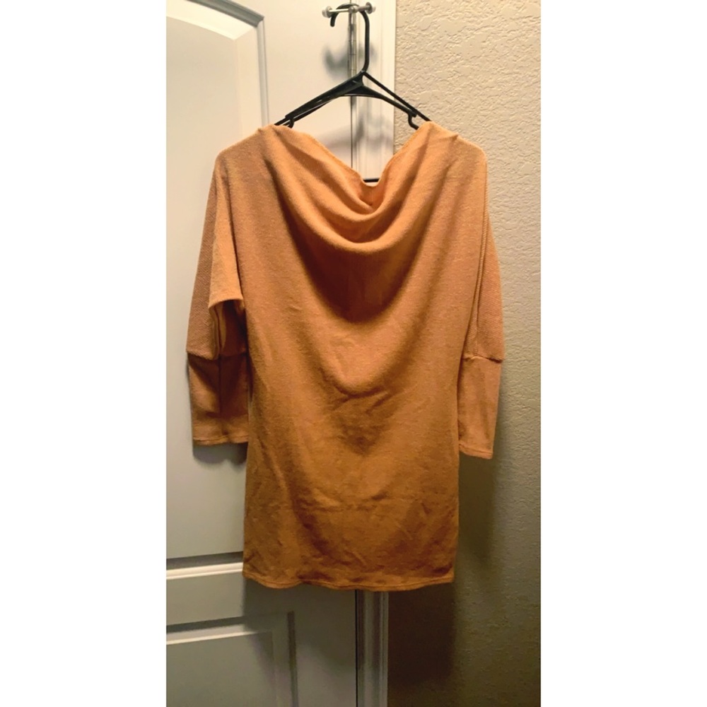 Mustard yellow bodycon dress
